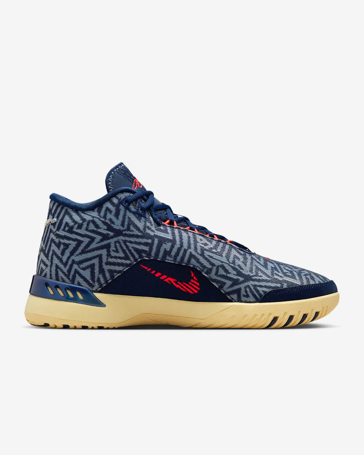HF0711-401 Nike LeBron NXXT Genisus Midnight Navy Soft Yellow (Men's)