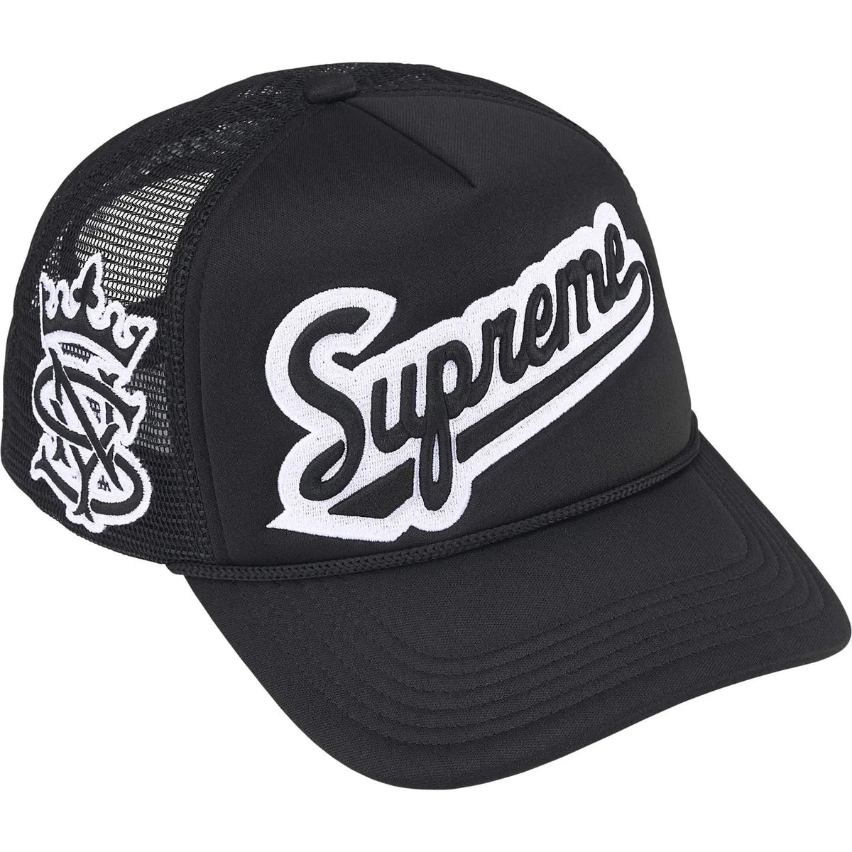Supreme University Mesh Back 5-Panel Black