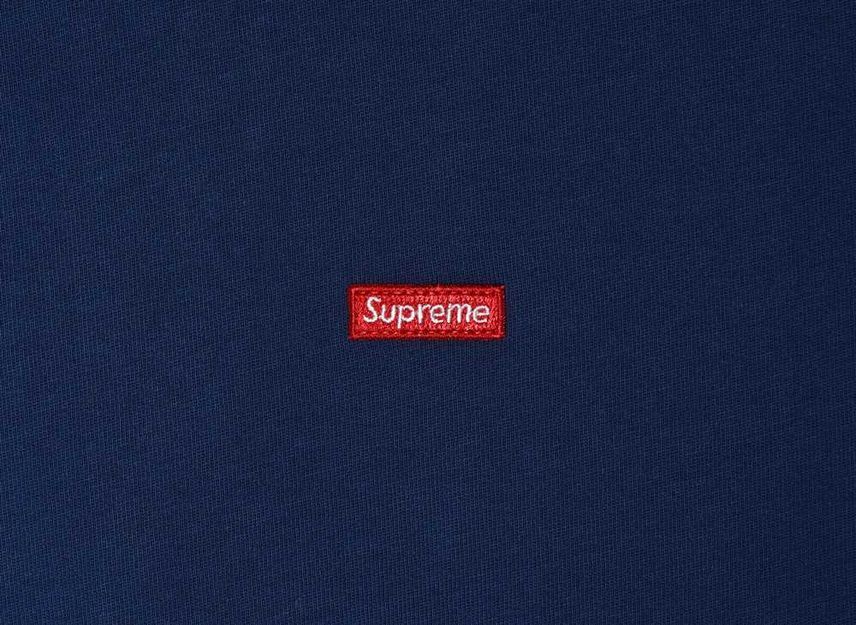 Supreme Small Box L S Tee Dark Royal