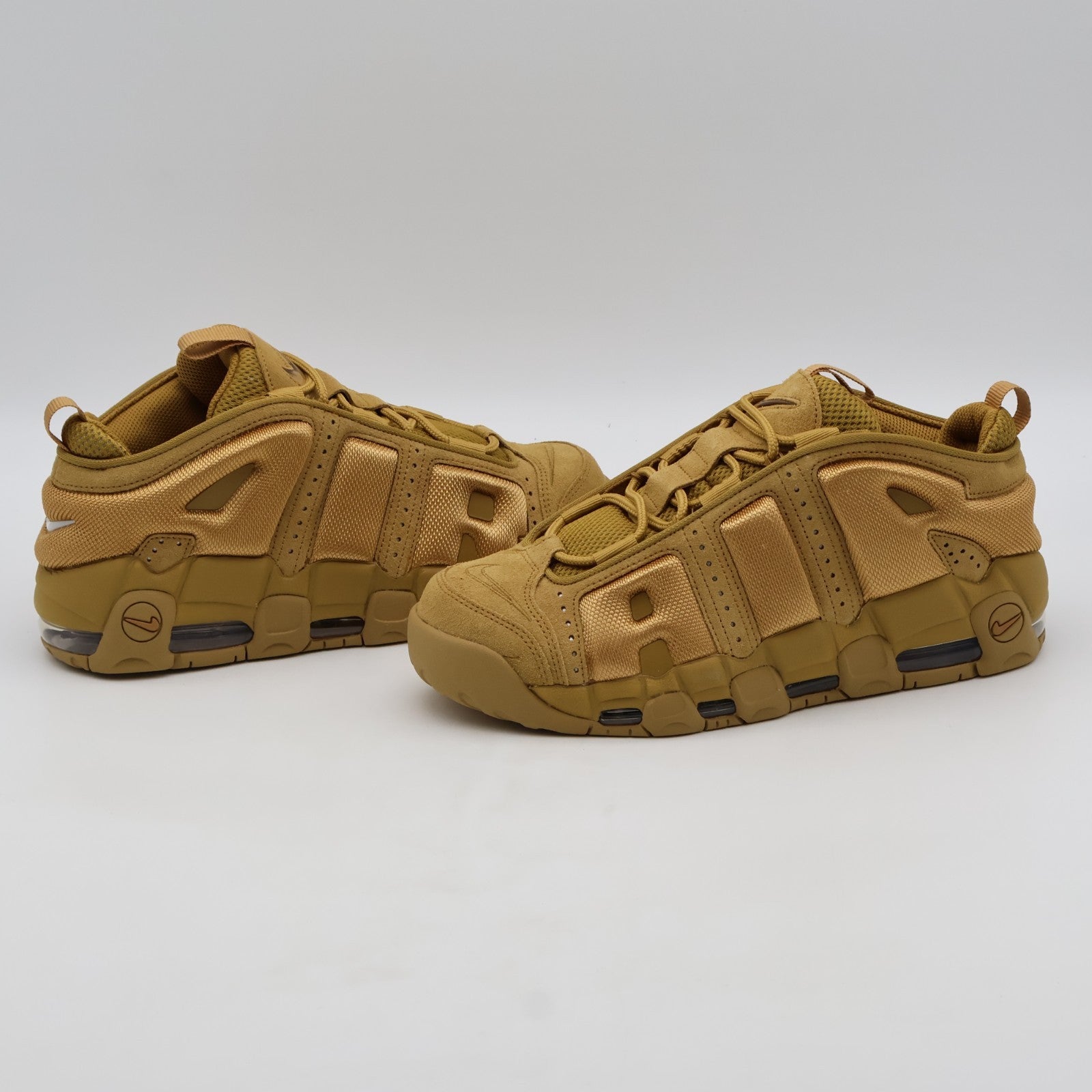 IM6649-700 Nike Air More Uptempo Low Wheat Flax (Men's)