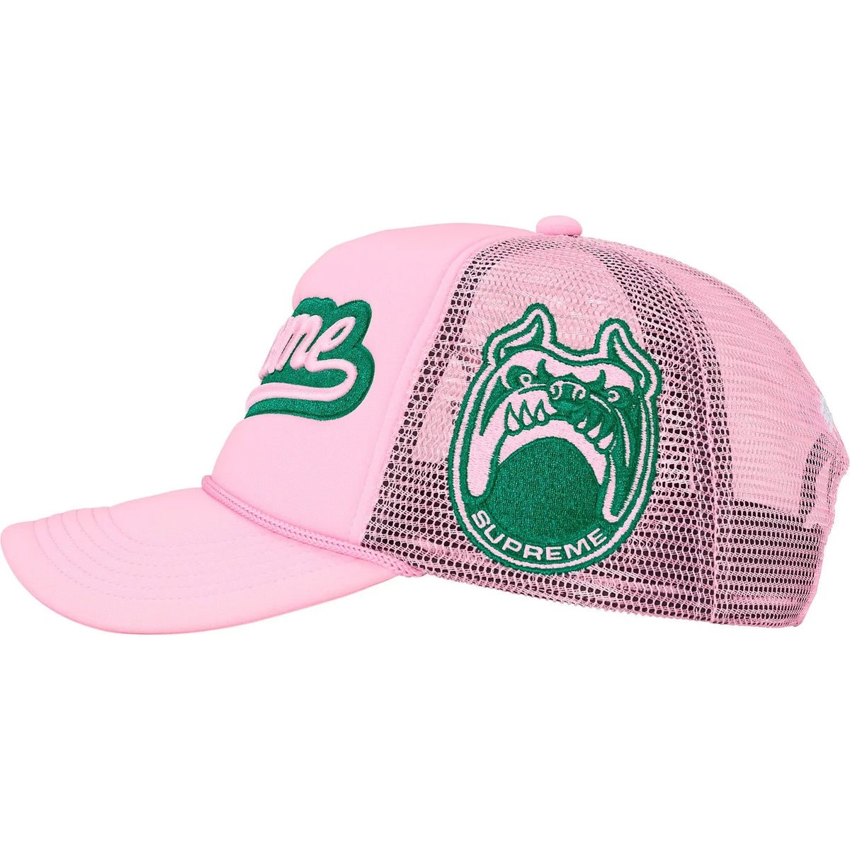 Supreme University Mesh Back 5-Panel Pink