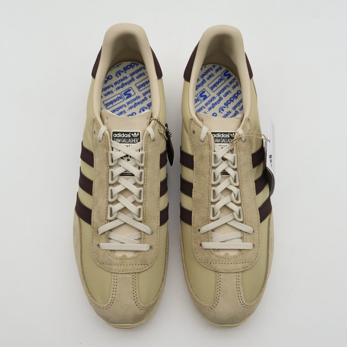 JR4878 Oasis Liam Gallagher adidas Originals Achille Spezial Stone Khaki (Men's)