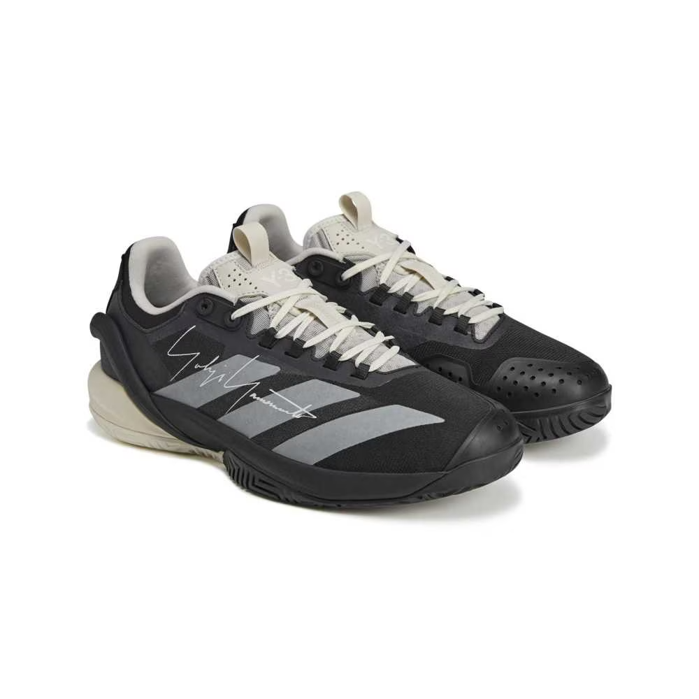 JR4348 adidas Y-3 Adizero Cybersonic 2 Tennis Black Orbit Grey (Men's)