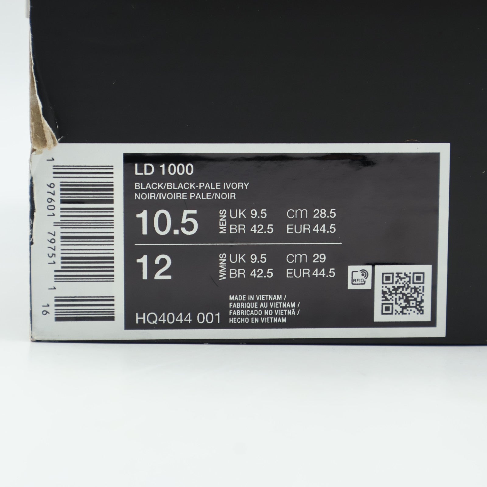 HQ4044-001 Nike LD-1000 SP Black and Velvet Brown (Men's)