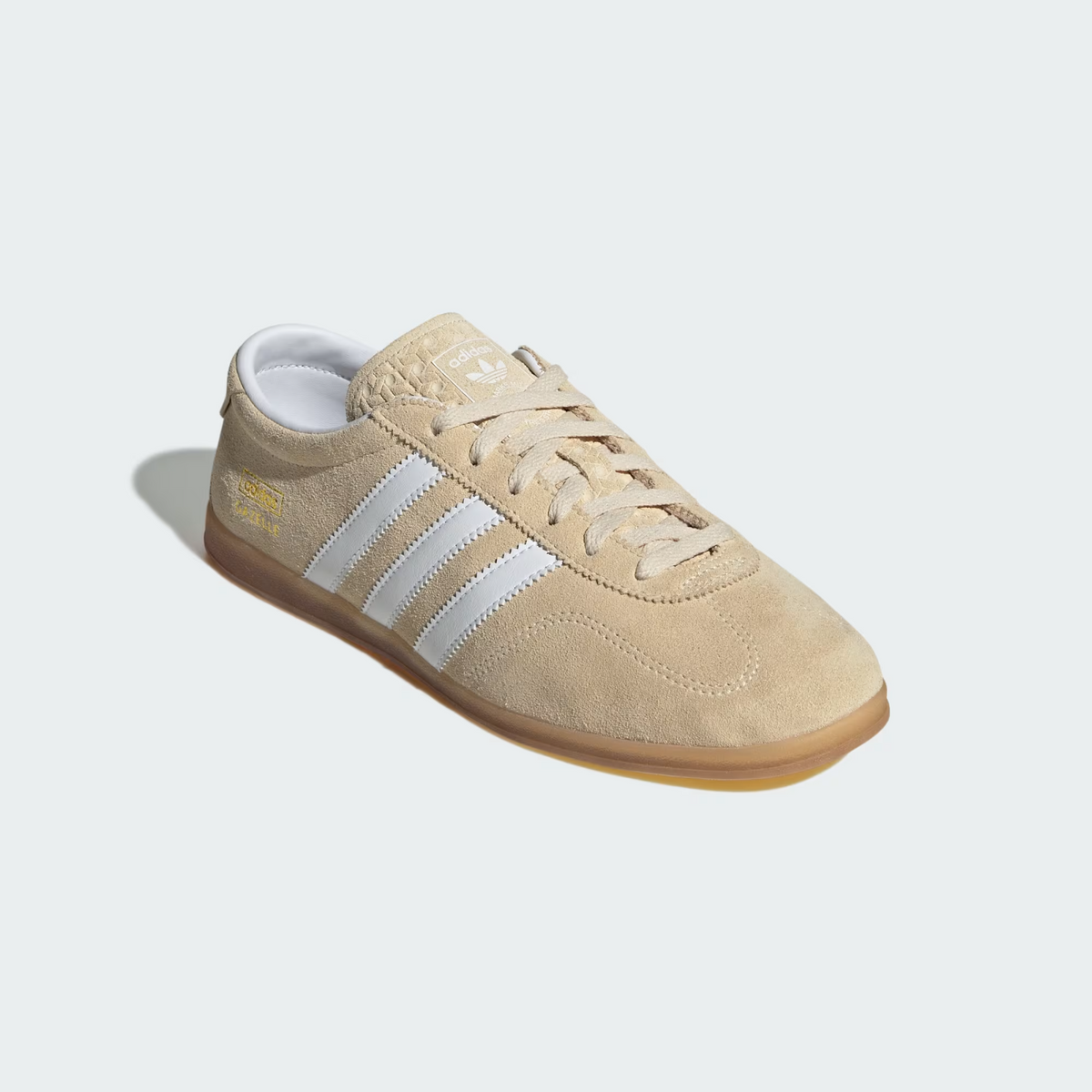 JR8889 adidas Originals Gazelle Low Pro Sand Strata Cloud White Gum (Men's)