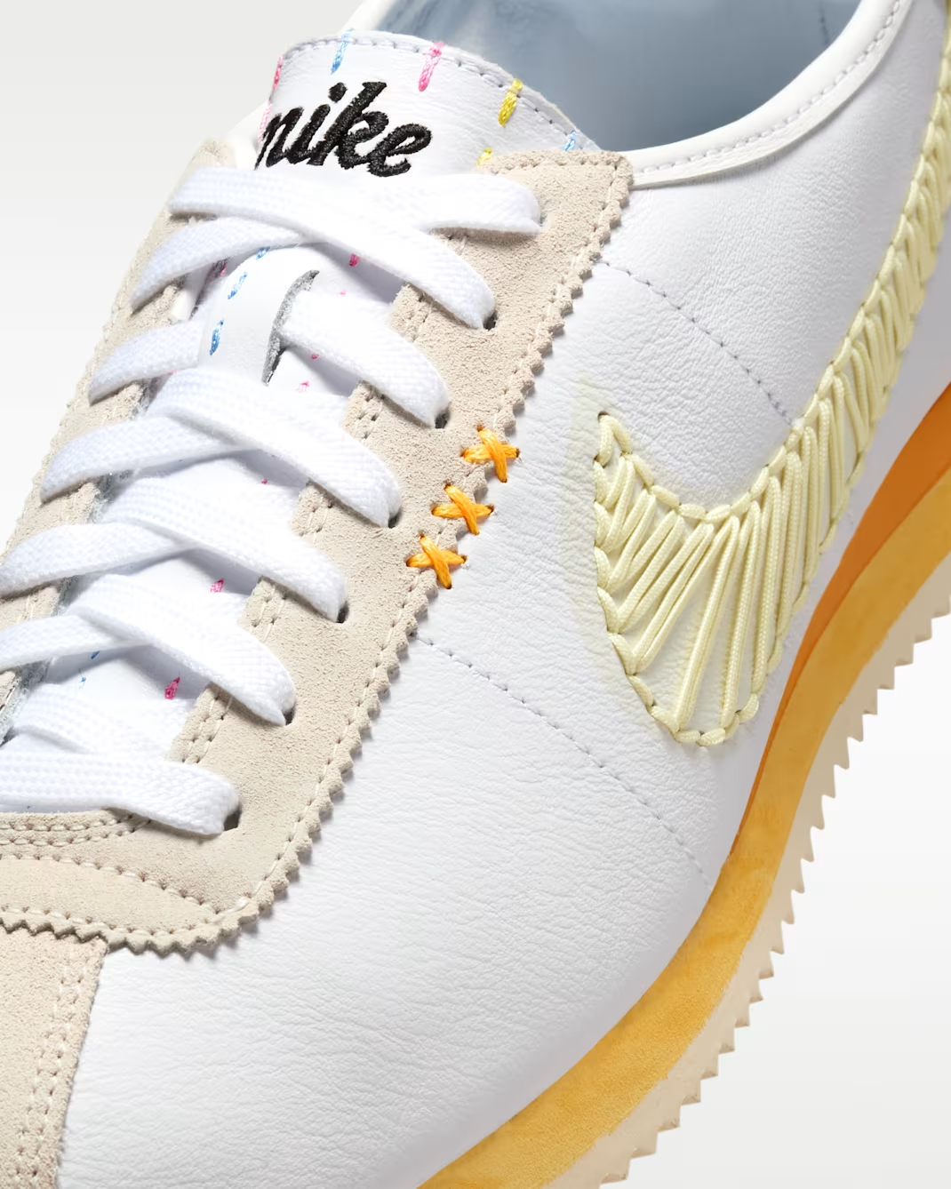 IQ1146-101 Nike Cortez Leather White Coconut Milk (Women's)