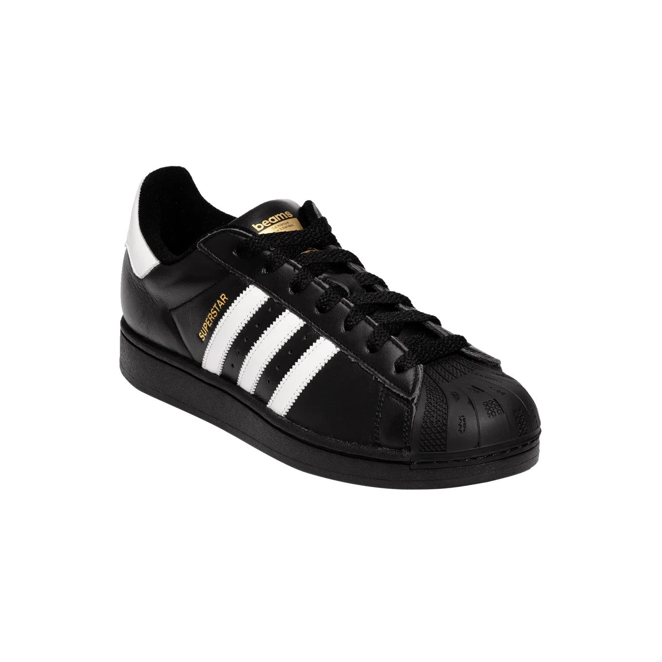 JR6484 BEAMS adidas Originals Superstar Core Black White Gold (Men's)