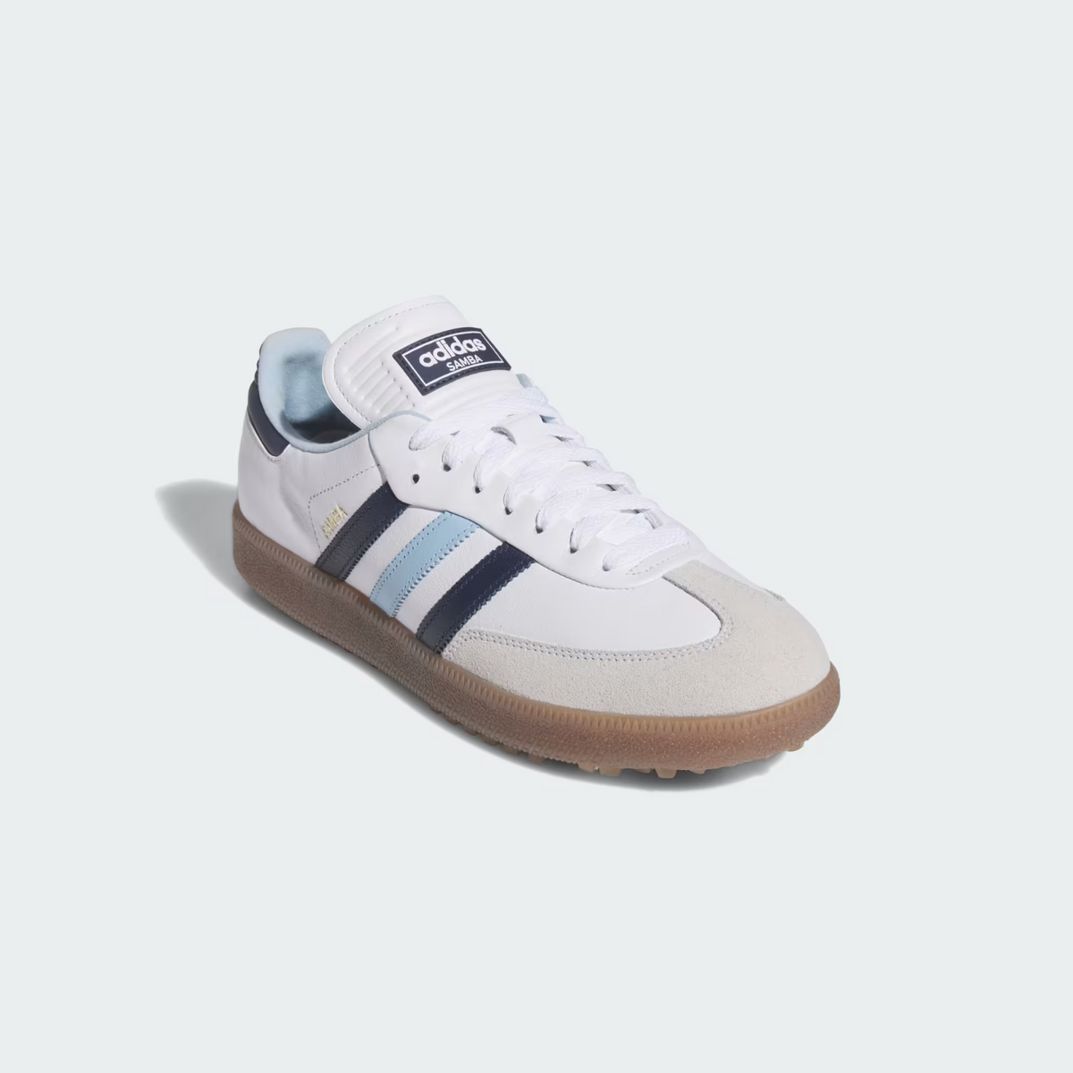 JP8650 adidas Originals Golf Samba Golf Full Grain Leather Cloud White (Men's)