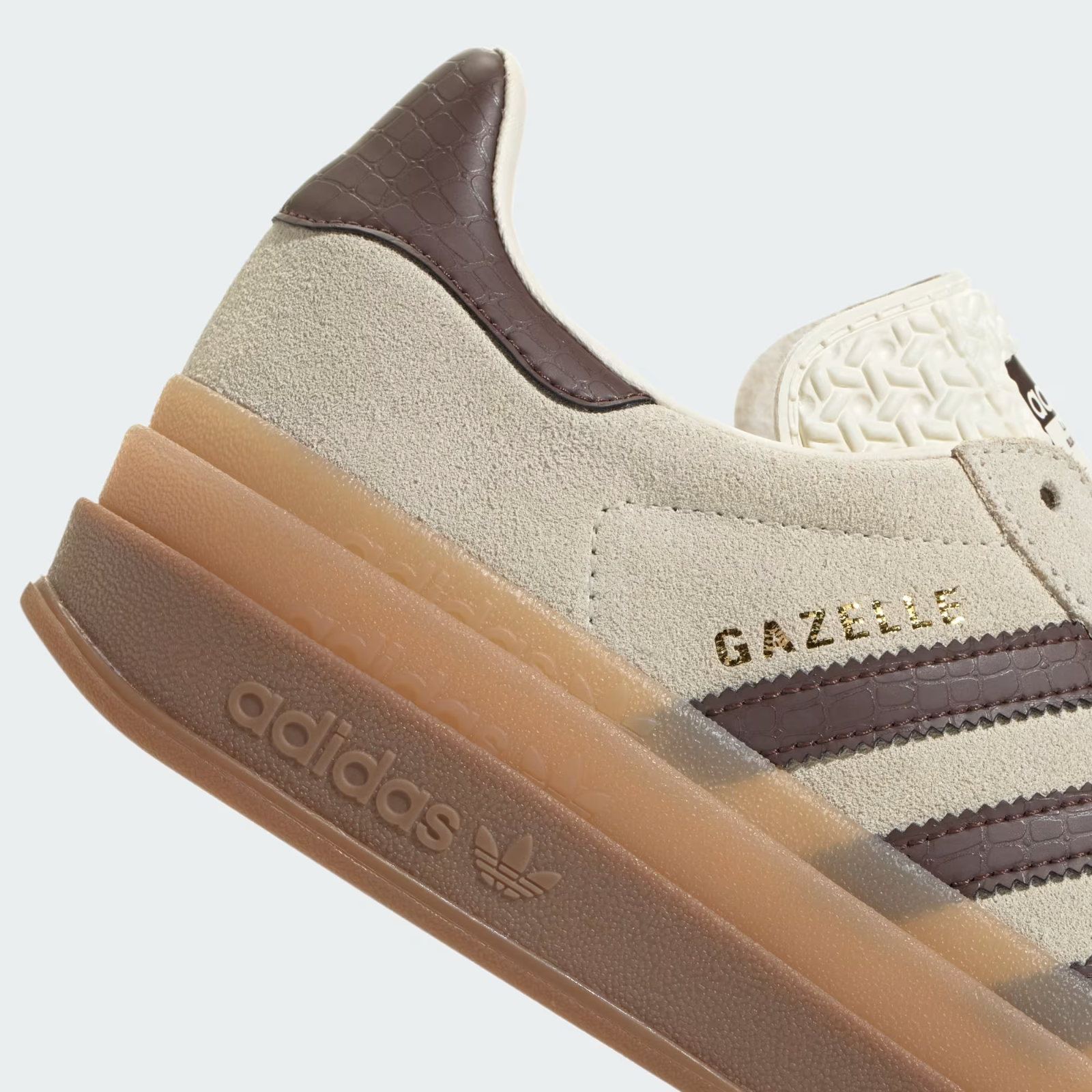 JR7522 adidas Originals Gazelle Bold Cream White Auburn Gum M2 (Men's)