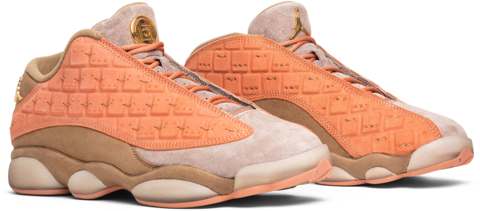 AT3102-200 CLOT Ã Nike Air Jordan 13 Retro Low "Sepia Stone" (Men's)
