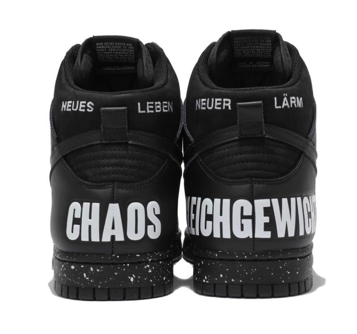 DQ4121-001 UNDERCOVER Ã Nike Dunk High Chaos "Black" (Men's)
