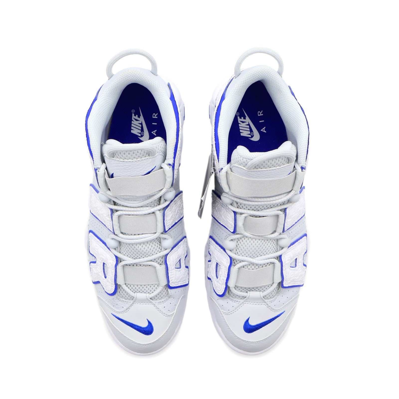 FD0669-100 Nike Air More Uptempo Embossed White Royal Blue (Men's)