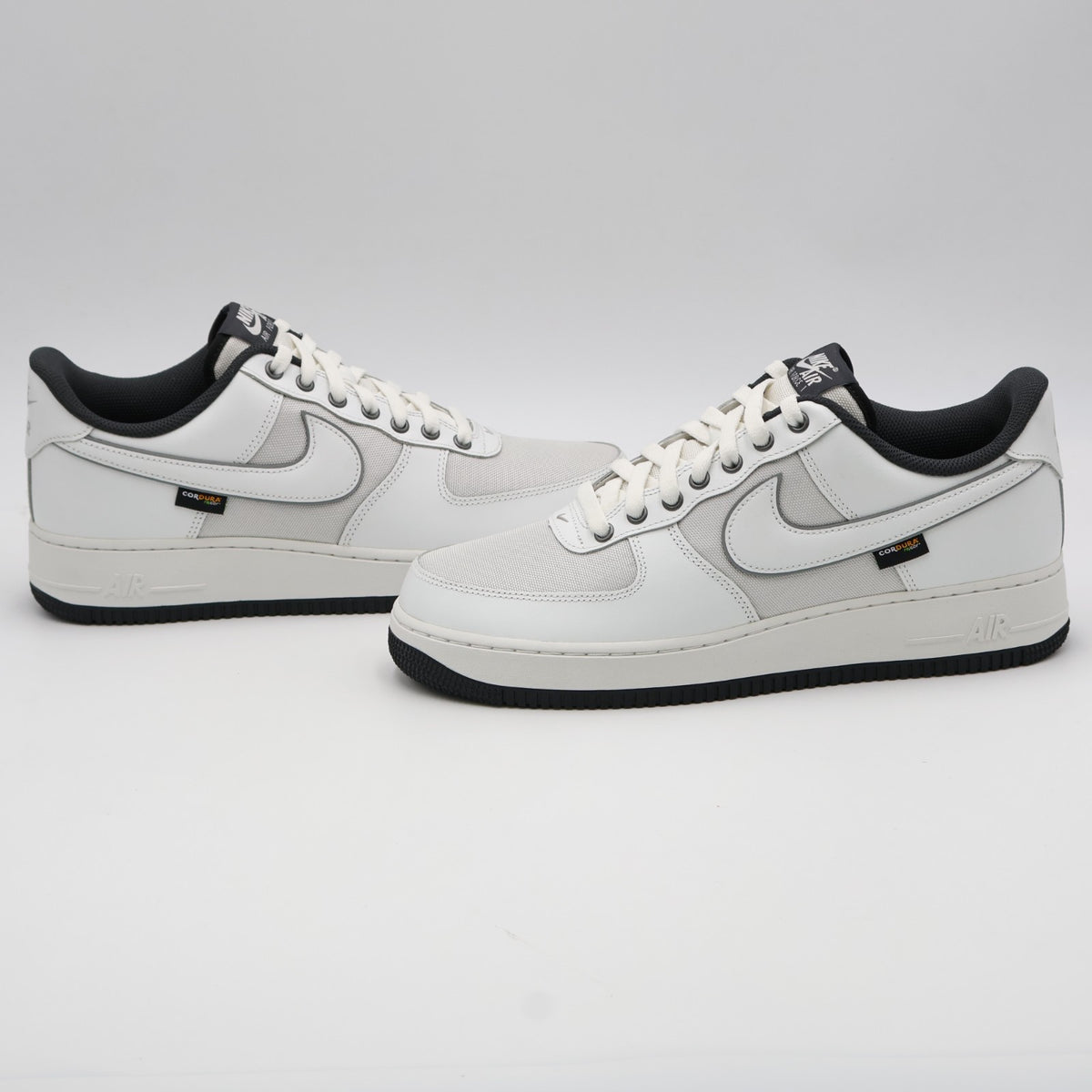IM6001-121 Nike Air Force 1 Low Cordura Summit White Dark Smoke Grey (Men's)