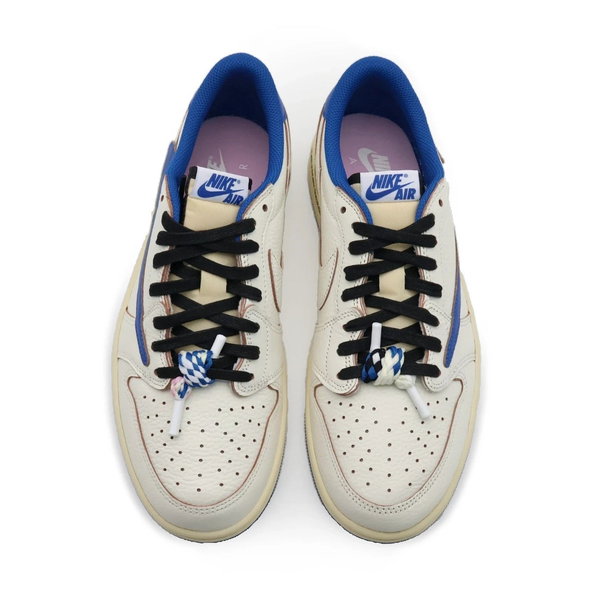DM7866-104 Travis Scott Ã fragment design Ã Nike Air Jordan 1 Low (Men's)