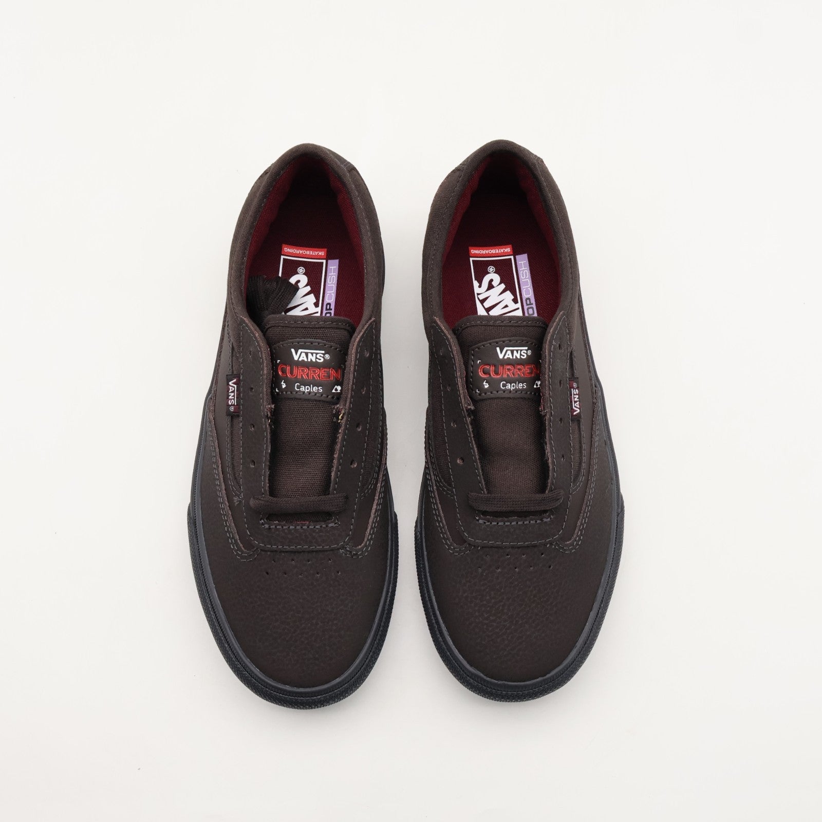 VN000D85DRB Vans Skate Curren Caples Dark Brown (Men's)