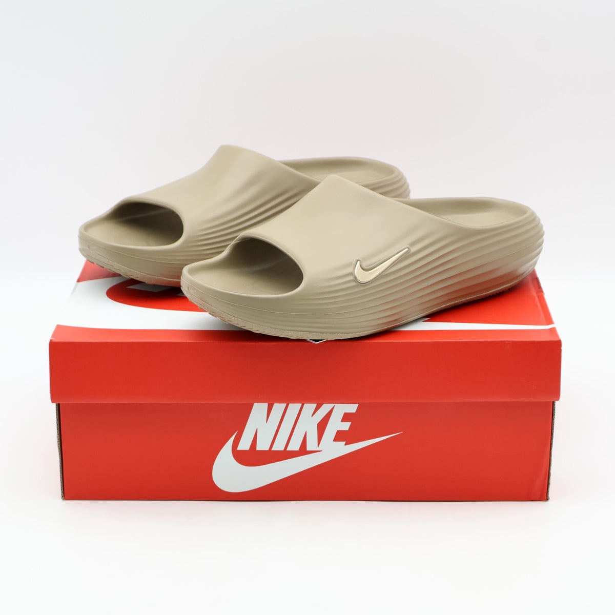 HV4479-200 Nike ReactX Rejuven8 Slide Khaki (Men's)