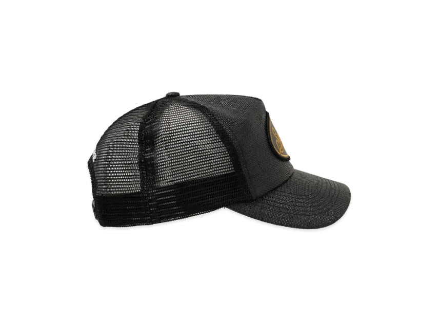 Supreme Raffia Mesh Back 5-Panel "Black"