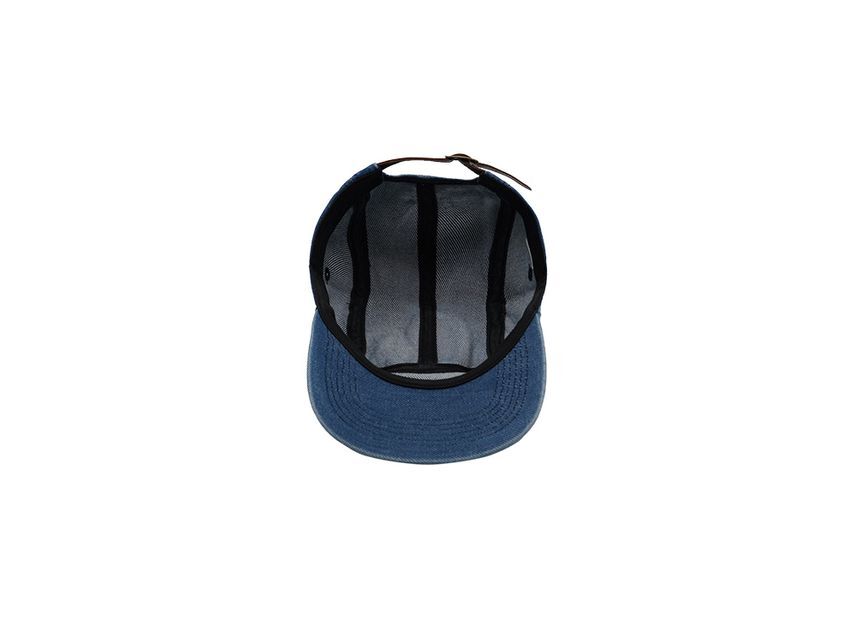Supreme Washed Chino Twill Camp Cap Denim