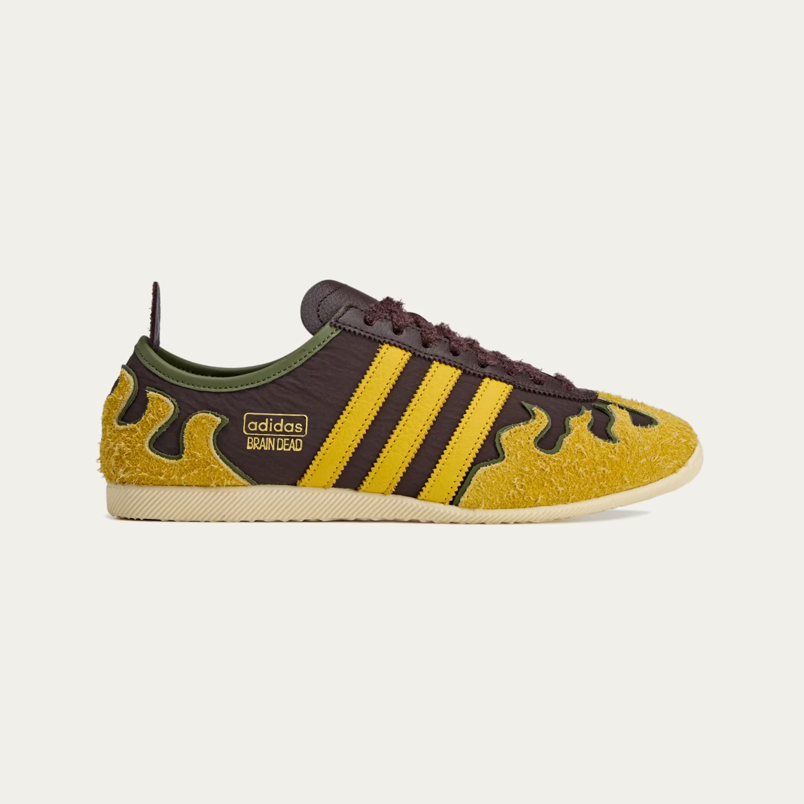 JQ6789 Brain Dead Ã adidas Originals Japan Lo Shadow Brown Hazy Yellow  (Men's)
