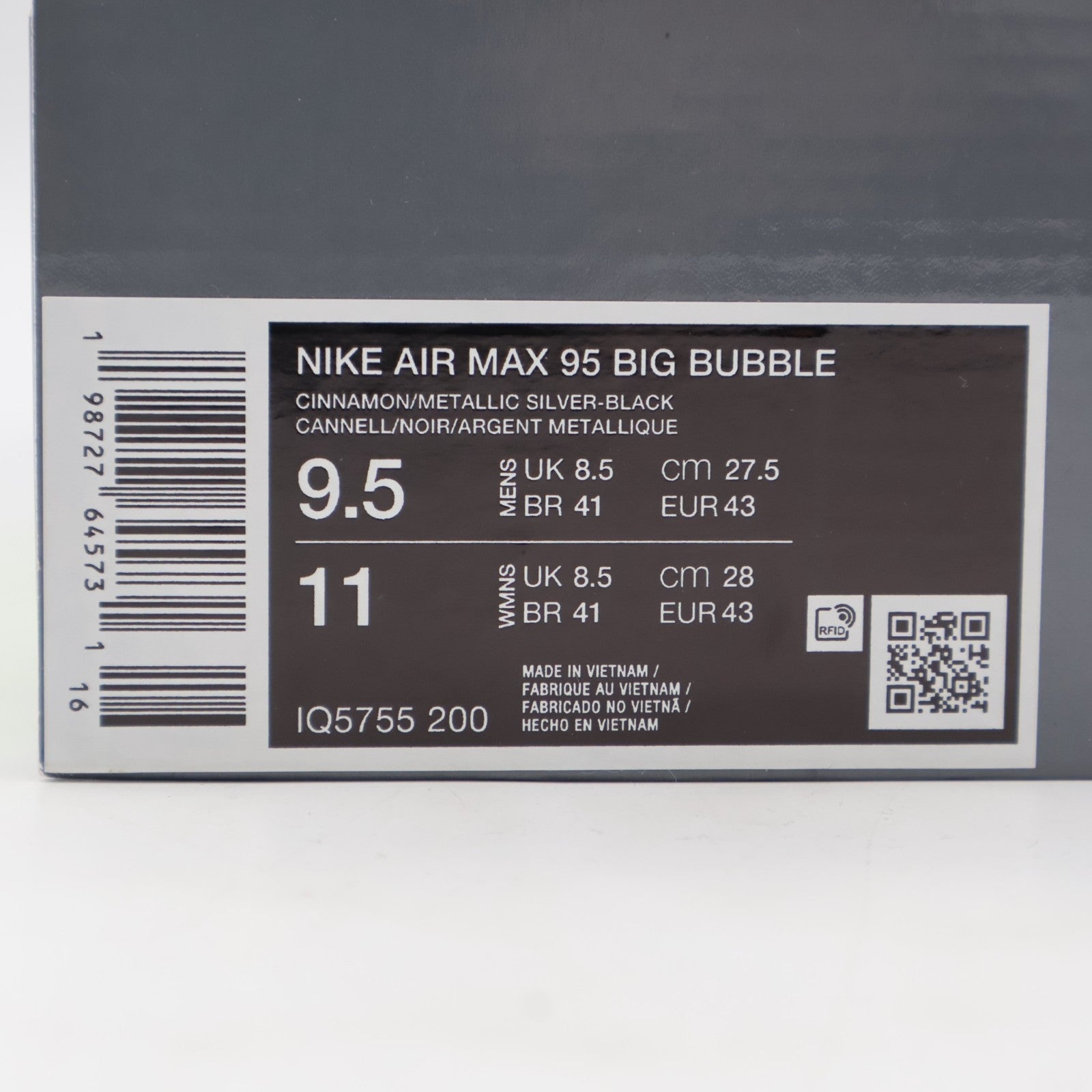 IQ5755-200 Nike Air Max 95 Big Bubble Hong Kong (Men's)