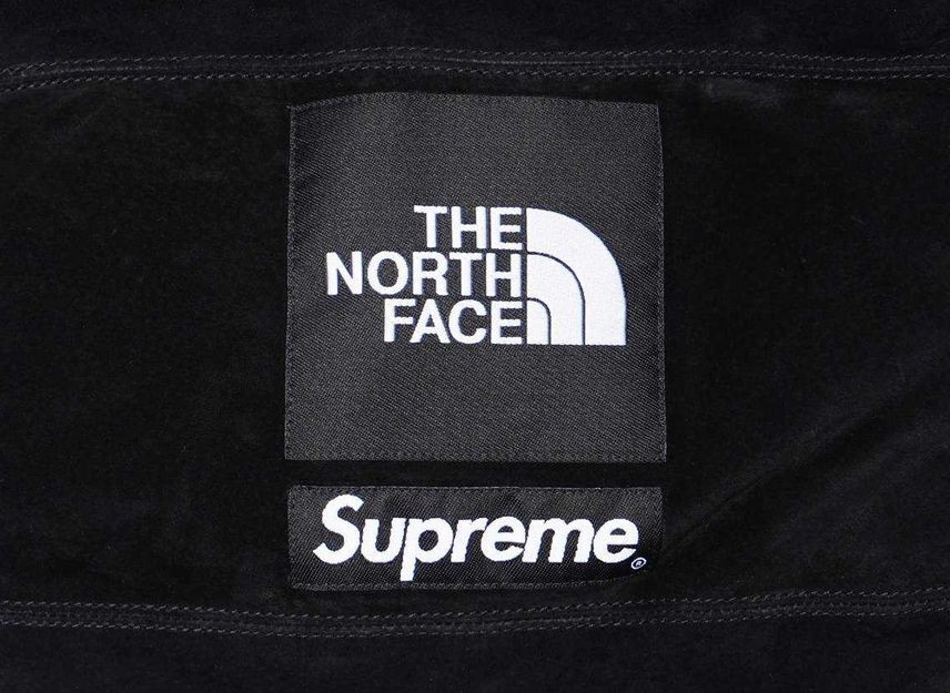 Supreme The North Face Suede Nuptse Jacket Black