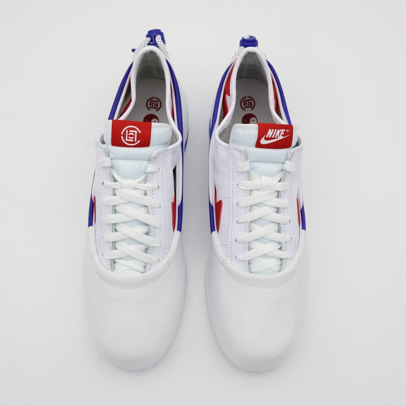 DZ3239-100 CLOT Nike Cortez White and Game Royal Versity Red USA Blue (Men's)