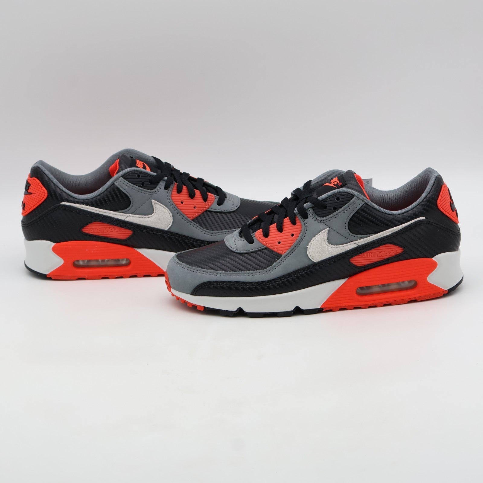 HM9432-001 Nike Air Max 90 PRM Cool Grey and Black (Men's)