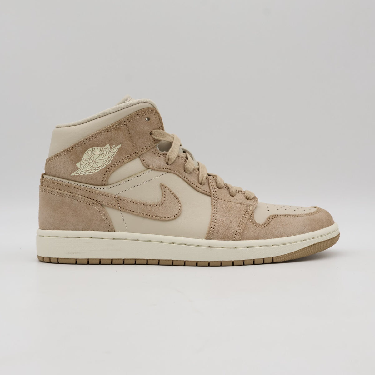 FJ3448-200 Nike Air Jordan 1 Mid SE Legend Light Brown Sail Legend (Women's)