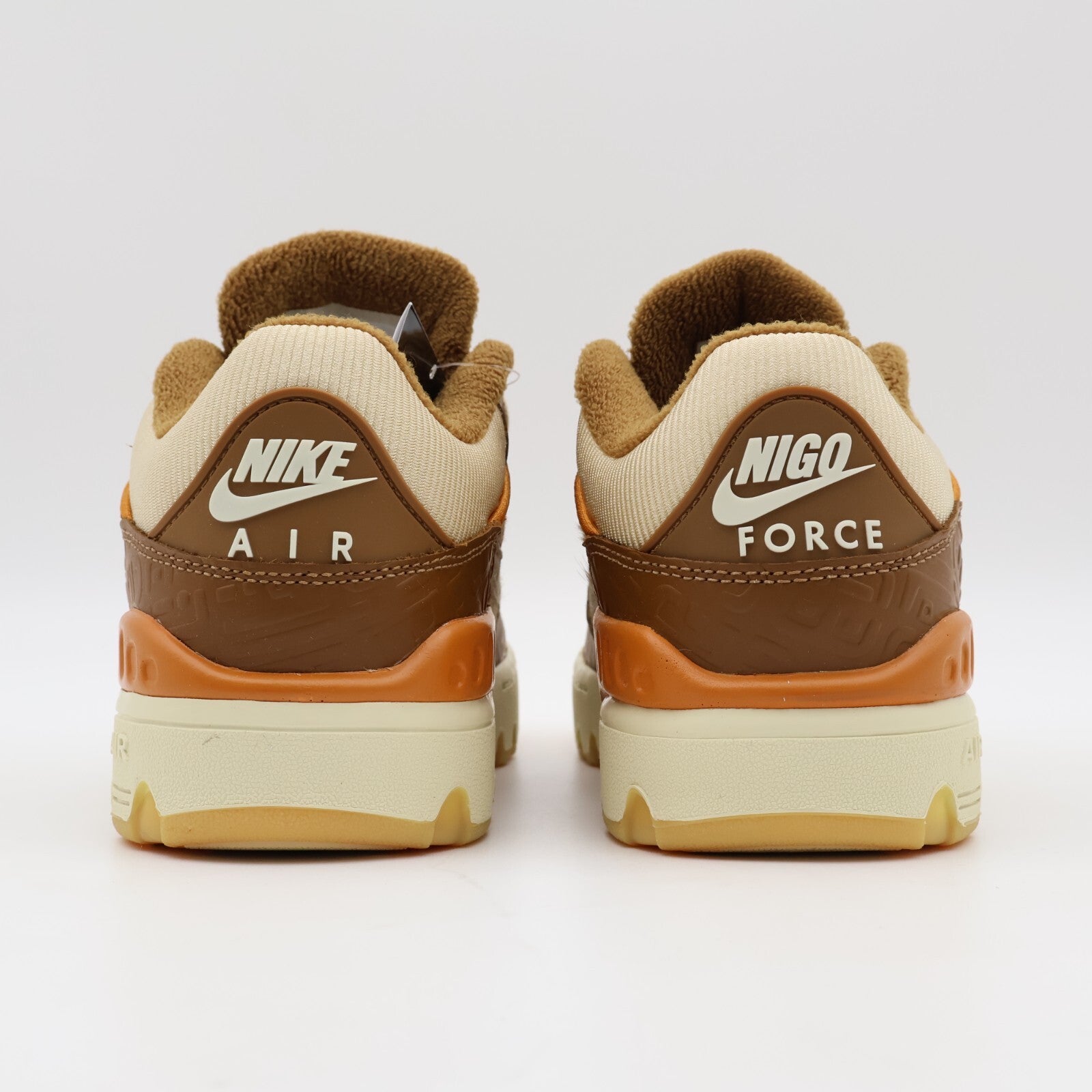 HQ0260-200 NIGO Nike Air Force 3 Low SP Beige Heel Logo NIGO (Men's)