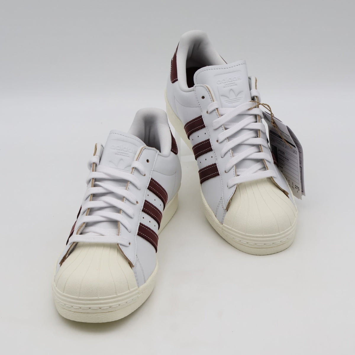 JP8529 adidas Originals Superstar 80 ADV Crystal White Shadow Red (Men's)