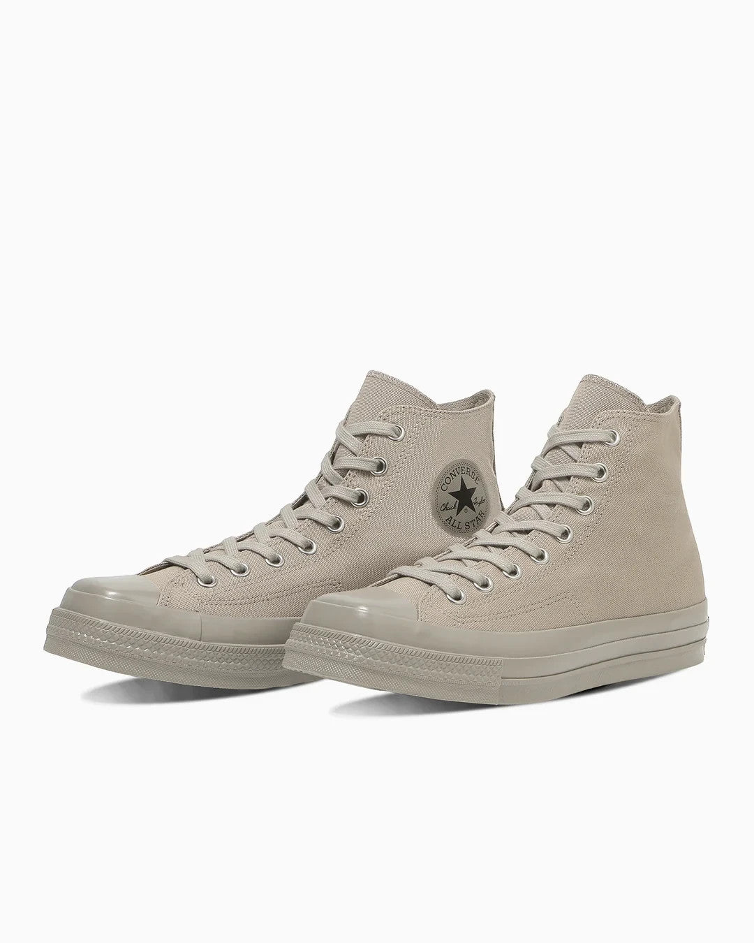 31316970 Converse All Star Squaretoe Hi Stone Beige Ash Taupe (Men's)
