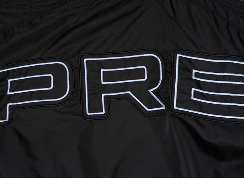 Supreme Hooded Stadium Jacket Black