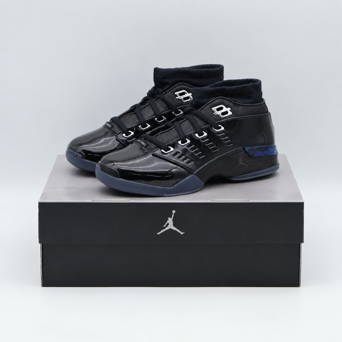 IV7640-001 Nike Air Jordan 17 Retro "Black Patent" (Men's)