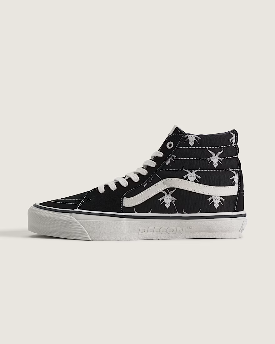 VN0011B4BLK DEFCON Ã Vans Sk8-Hi 38 "Black" (Men's)