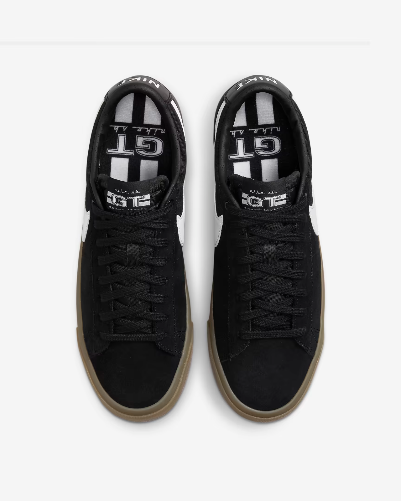 DC7695-004 Nike SB Blazer Low Pro GT PRM Black White (Men's)