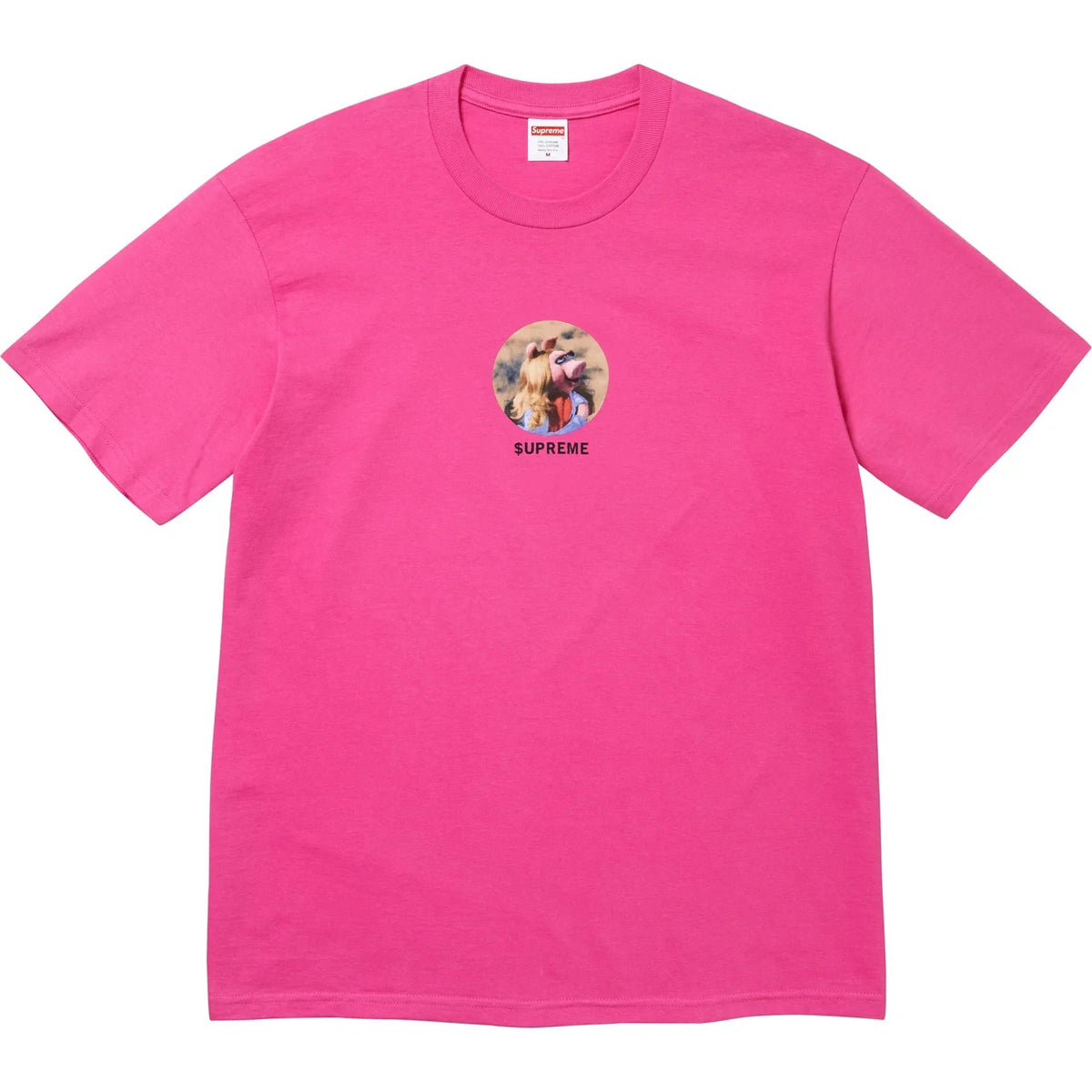 Supreme Miss Piggy Tee Fuchsia