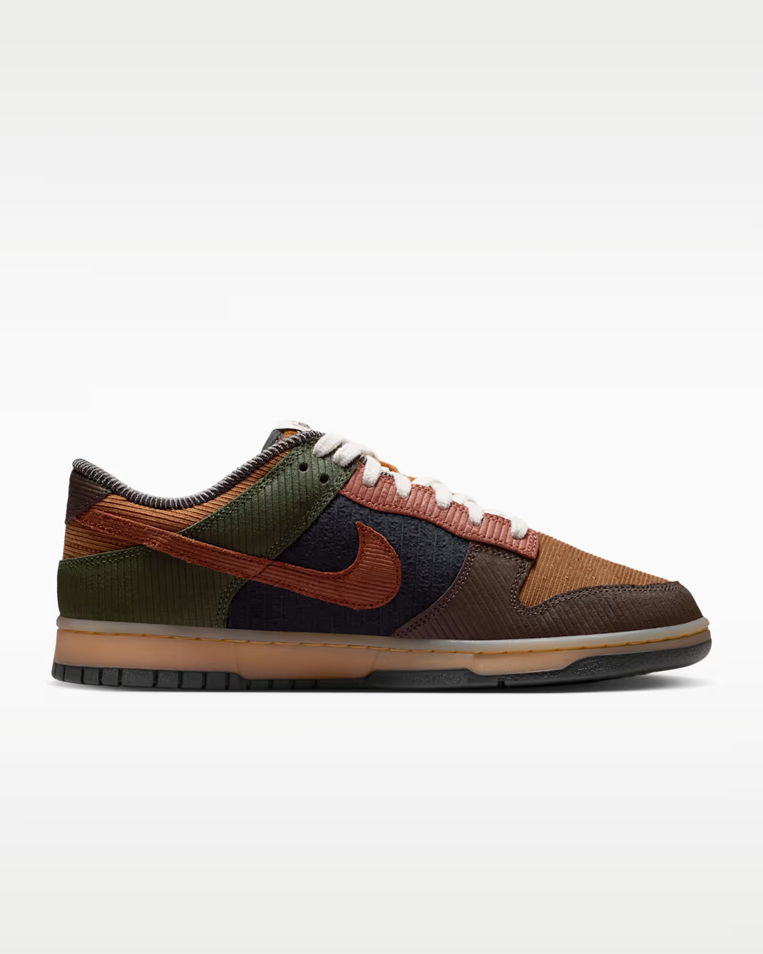 IB7746-201 Nike Dunk Low Retro PRM "Light British Tan/Corduroy" (Men's)