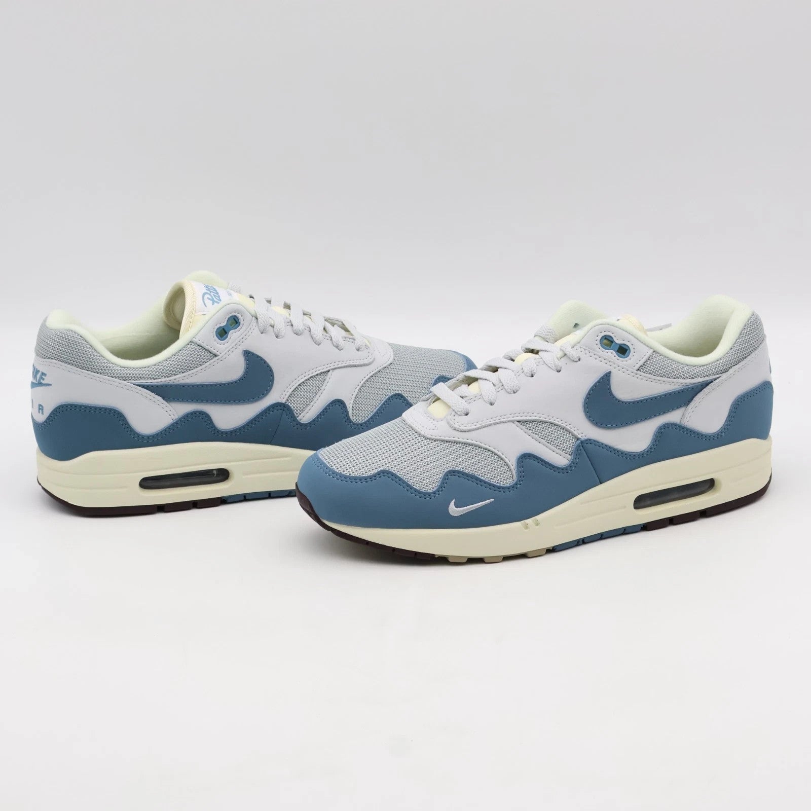 Size 7.5 - DH1348-004 Nike Air Max 1 Patta Waves Noise Aqua (Men's)