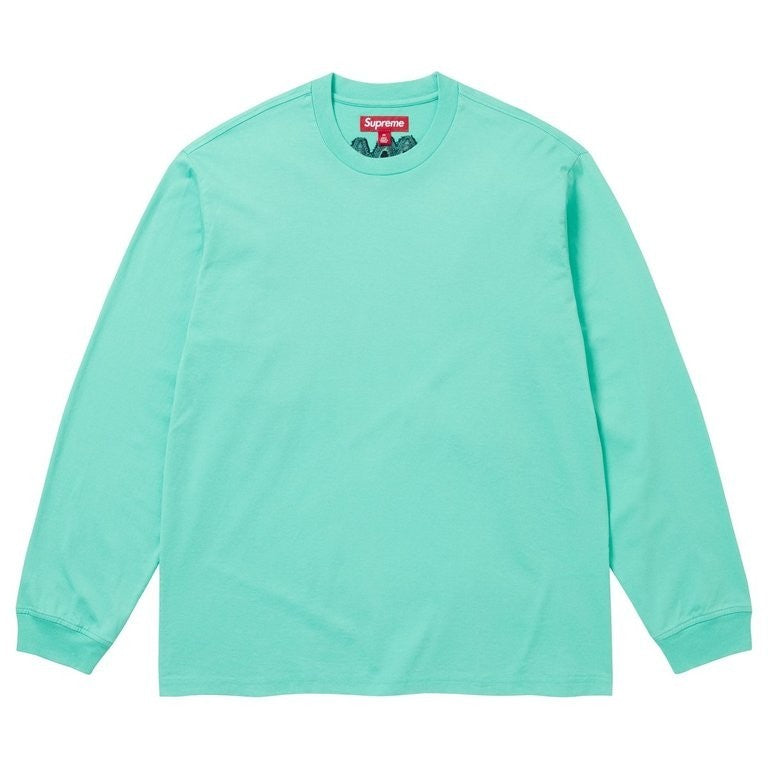 Supreme Intarsia L/S Top Teal