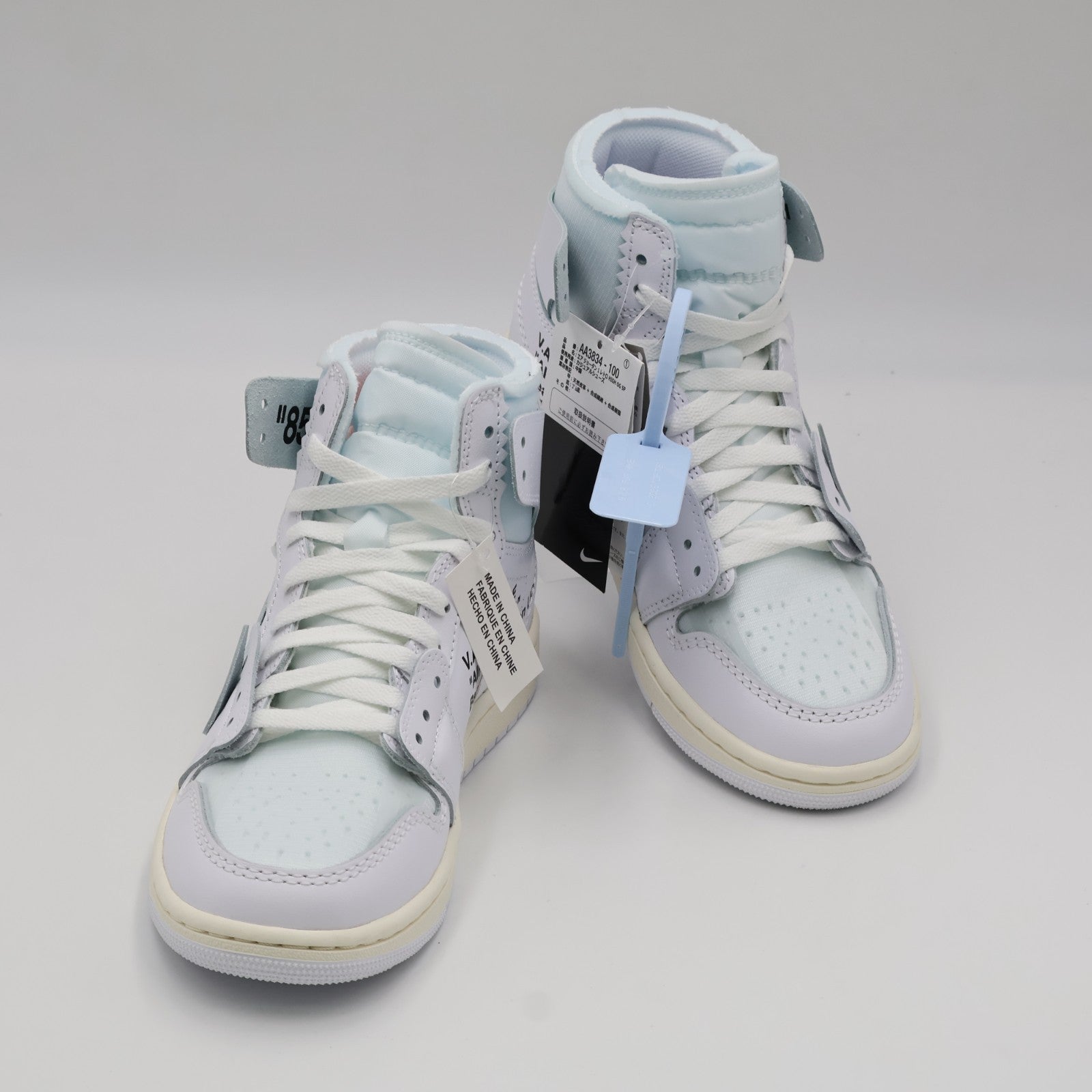 AA3834-100 Virgil Abloh Archive (V.A.A.) Nike Air Jordan 1 Retro High OG (Men's)