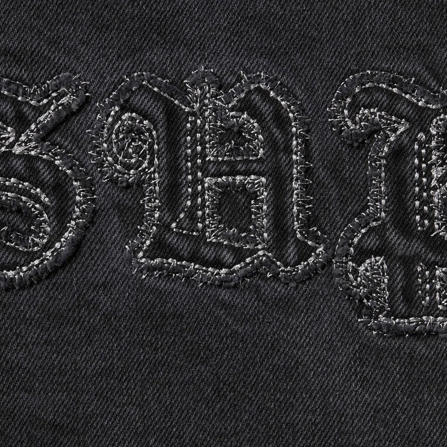 Supreme Hooded Denim Shirt Black