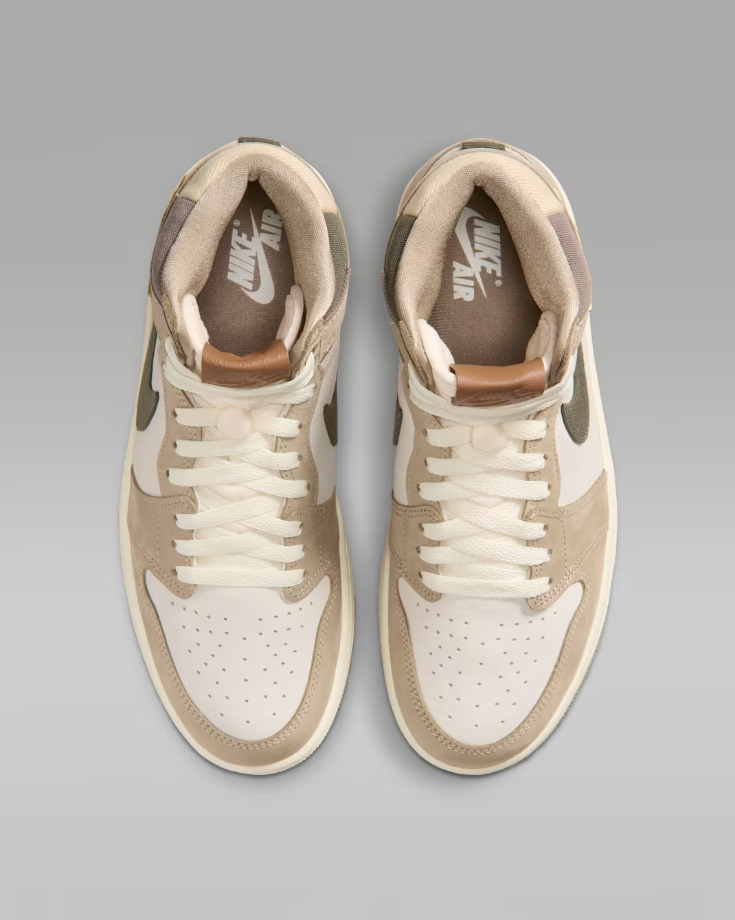FD2596-201 Nike Air Jordan 1 High OG "Khaki/Sail" (Women's)