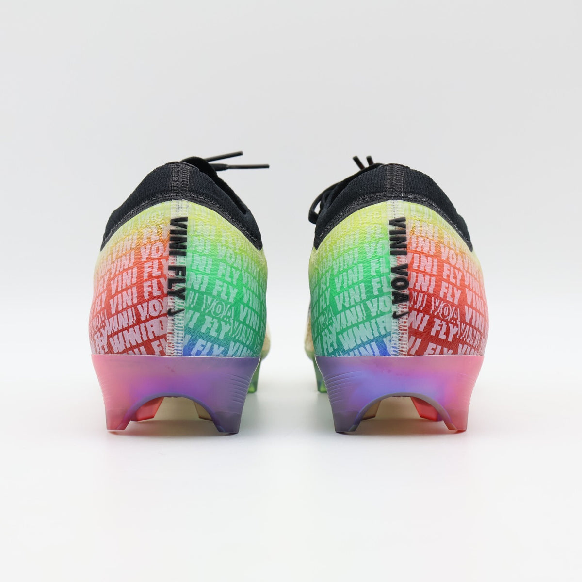IB2356-001 Vini Jr. Nike Mercurial Vapor 16 Elite Black Green Spark (Men's)