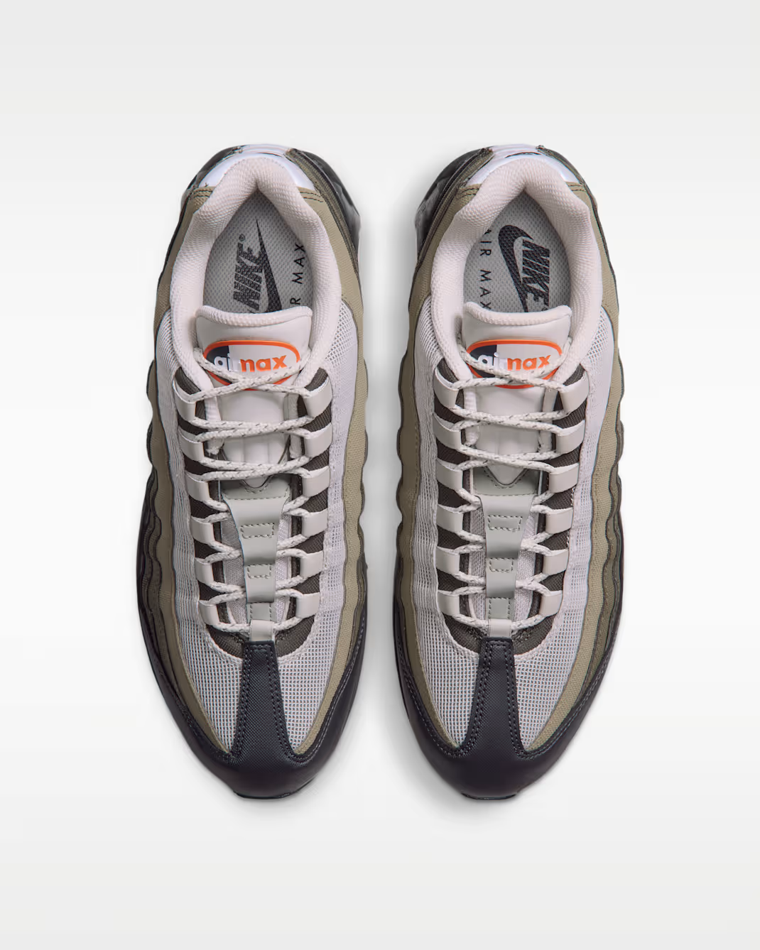 IQ7128-003 Nike Air Max 95 Big Bubble "Dark Loden/Safety Orange" (Men's)