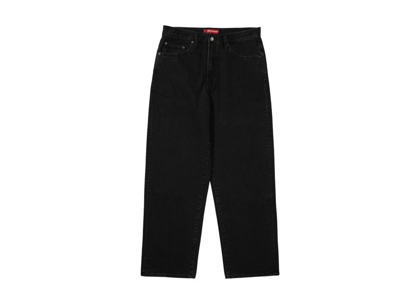 Supreme Baggy Jean Black (25SS)