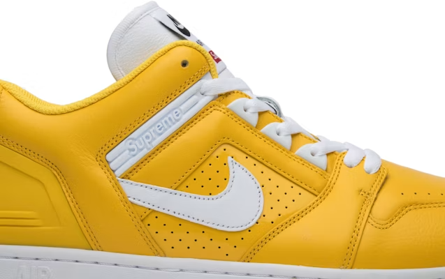 AA0871-717 Supreme Ã Nike SB Air Force 2 "Varsity Maize"