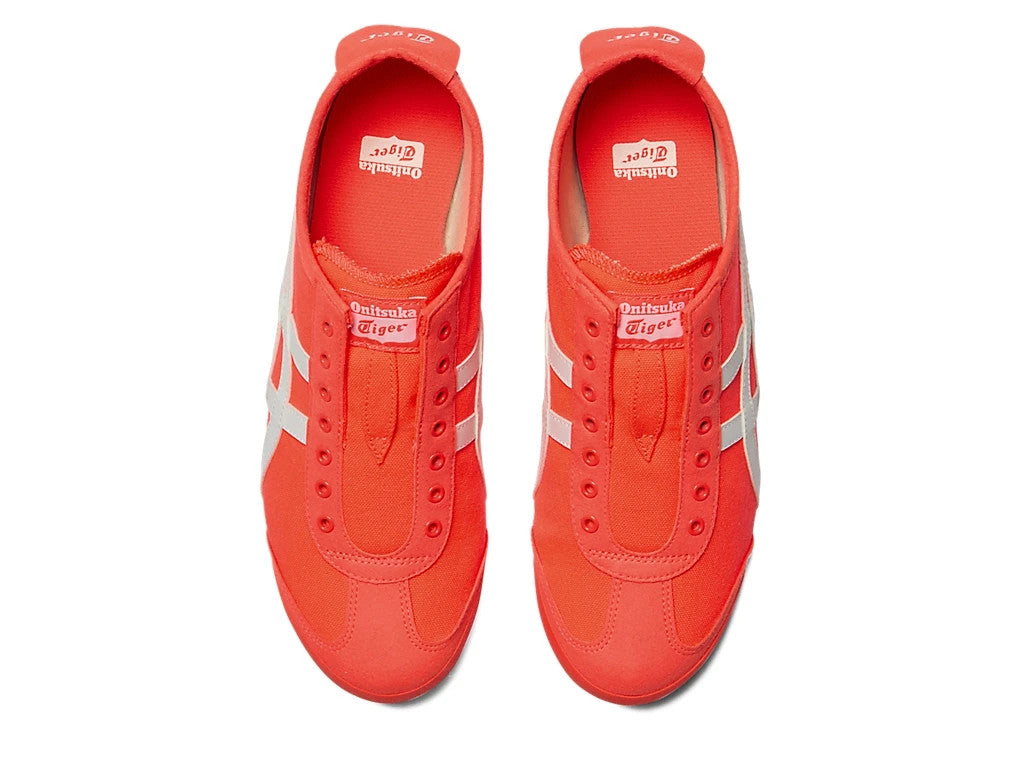 1183A360-702 Onitsuka Tiger Mexico 66 Slip On Flash Coral/White (Men's)