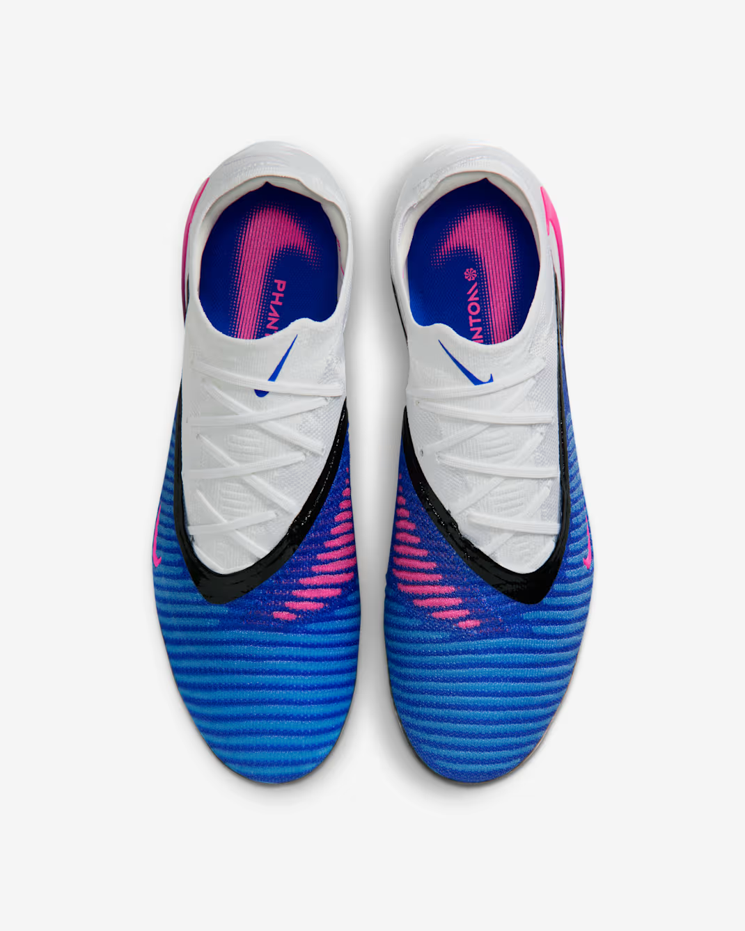 HQ2335-446 Nike Phantom 6 Low Elite Racer Blue White Pink Blast (Men's)