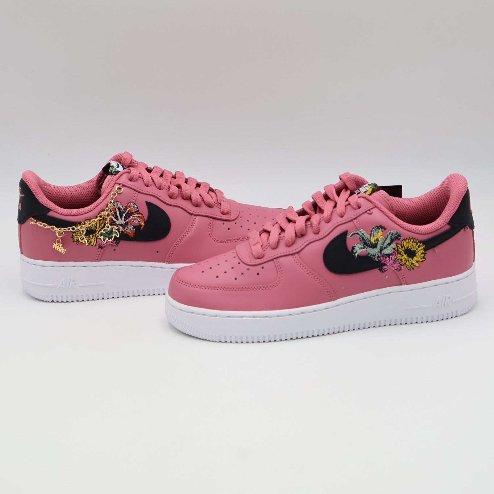 IB6644-600 Nike Air Force 1 Low Now Accepting All Flowers Peony (Women's)