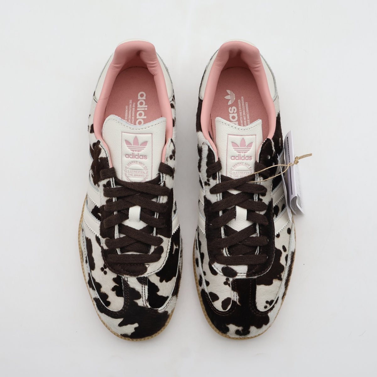 JR1256 adidas Originals Samba OG Cow Print Dark Brown (Women's)